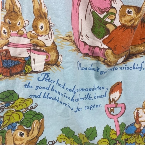 Now Designs Beatrix Potter Peter Rabbit Vintage Laundry Bag Hamper - Picture 3 of 8